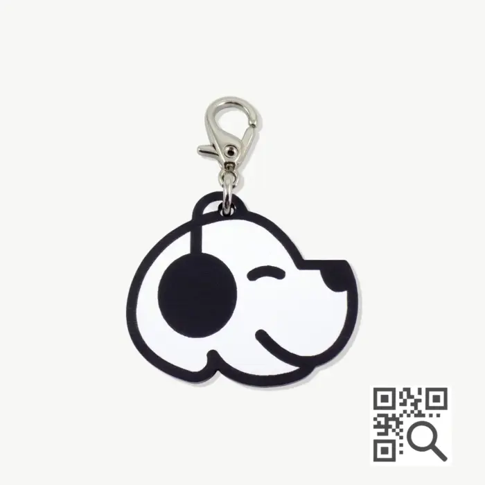Tag de Identificação com QR Code Dog Vibe - Petscan - Imagem 1