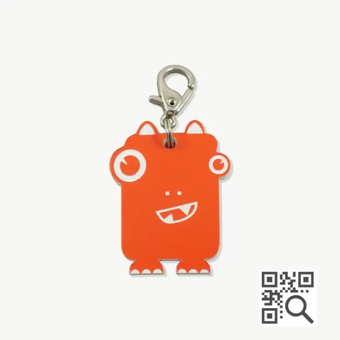 Tag de Identificação com QR Code Dudu - Petscan - Imagem 1
