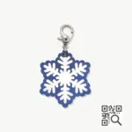 Tag de Identificação com QR Code Inverno - Petscan