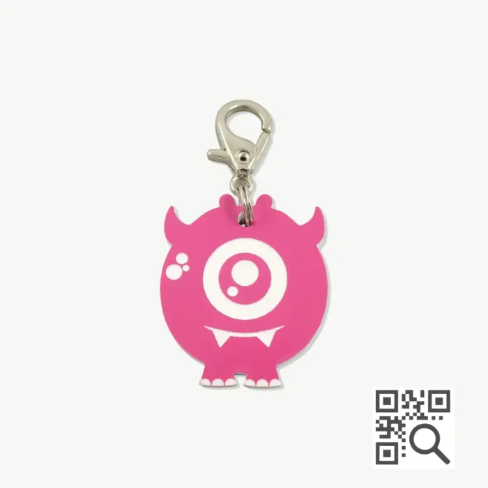 Tag de Identificação com QR Code Ninoca - Petscan - Imagem 1