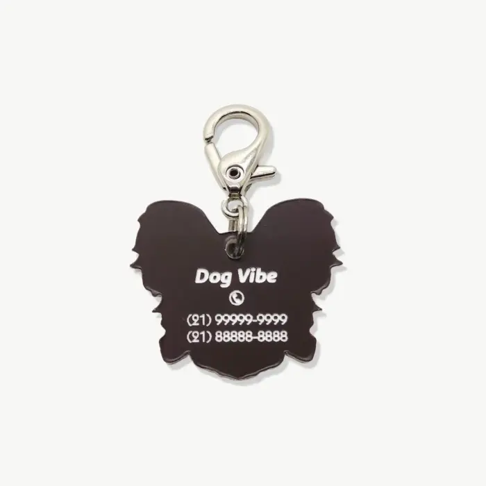 Tag de Identificação Papillon - Imagem 2
