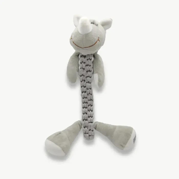 Brinquedo Pelúcia Pet Rinoceronte - Imagem 1