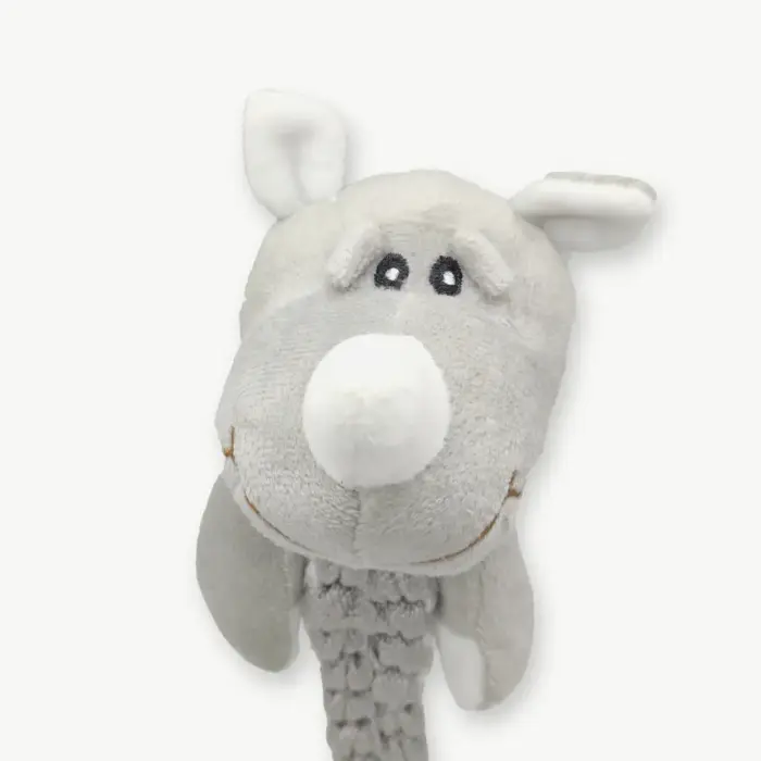 Brinquedo Pelúcia Pet Rinoceronte - Imagem 3