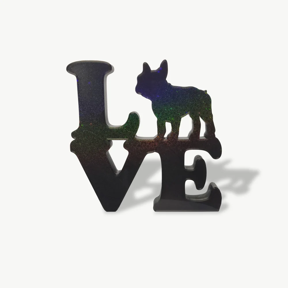 enfeite-3d-pet-dog-vibe-love-buldogue frances Enfeite 3D Love Buldogue Francês - Imagem 1