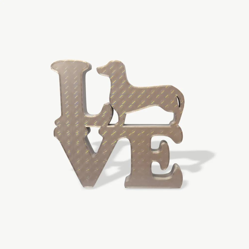 enfeite-3d-pet-dog-vibe-love-dachshund Enfeite 3D Love Dachshund - Imagem 1