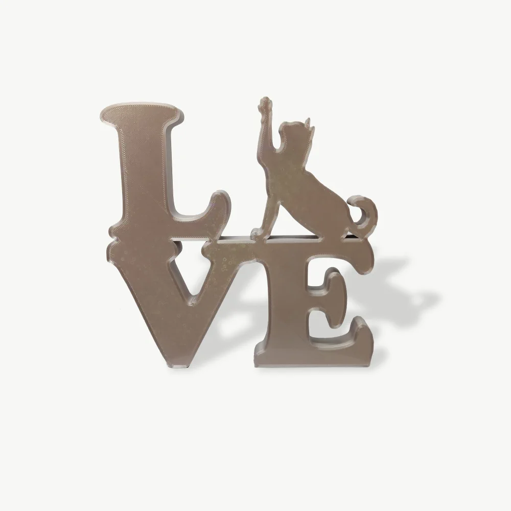 enfeite-3d-pet-dog-vibe-love-gato Enfeite 3D Love Gato - Imagem 1