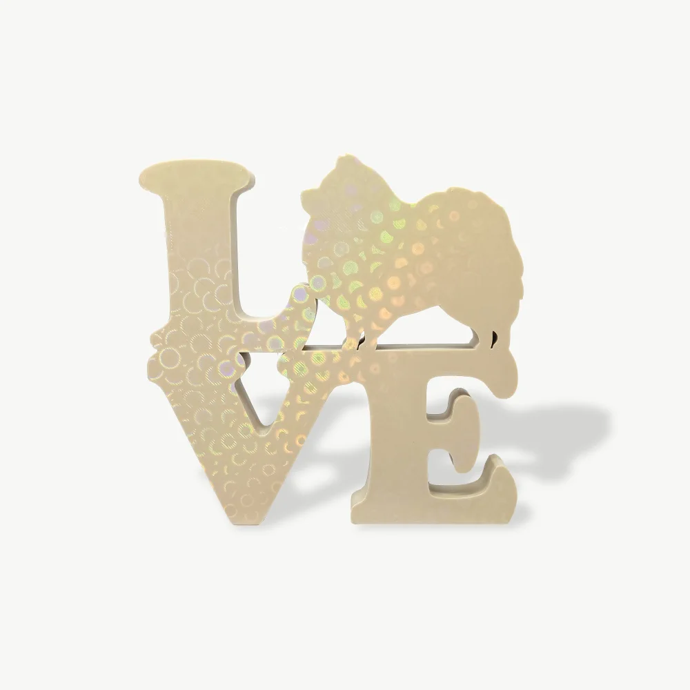 enfeite-3d-pet-dog-vibe-love-spitz Enfeite 3D Love Spitz - Imagem 1