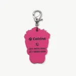 Tag de Identificação Caveira Mexicana Feminina - Imagem 2