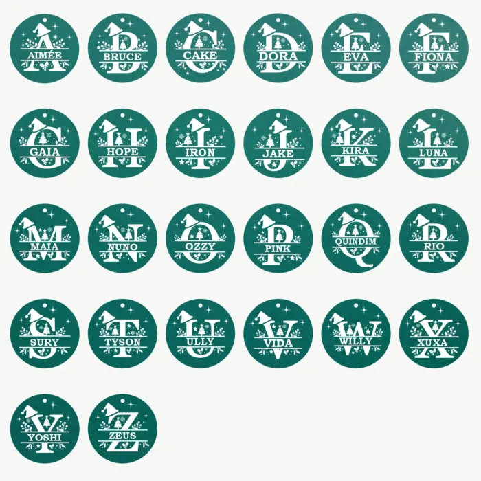 Tag de Identificação Bola de Natal - Imagem 4