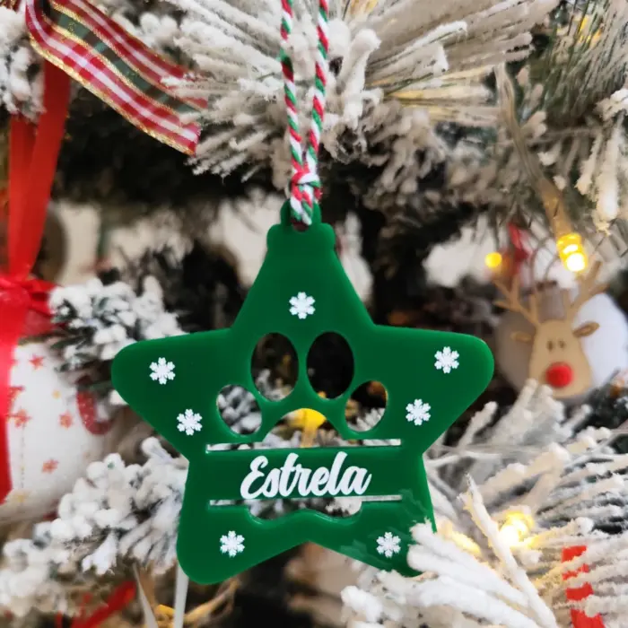 Enfeite de Natal Estrela - Imagem 2