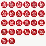 Tag de Identificação Bola de Natal - Imagem 3