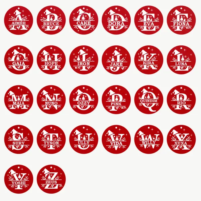 Tag de Identificação Bola de Natal - Imagem 3