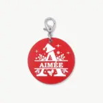 Tag de Identificação Bola de Natal