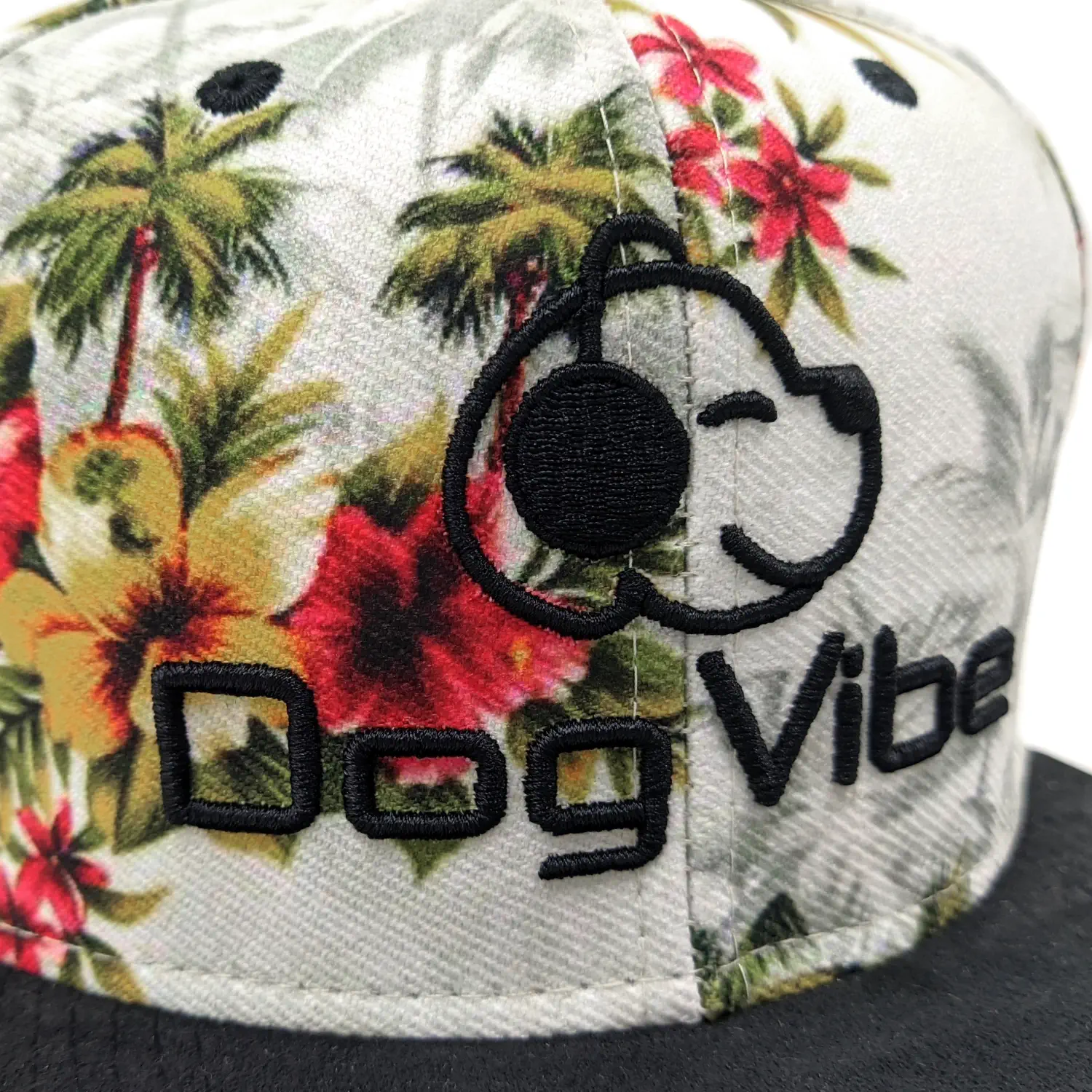 bone_flower_bordado Boné Snapback Flower - Imagem 2