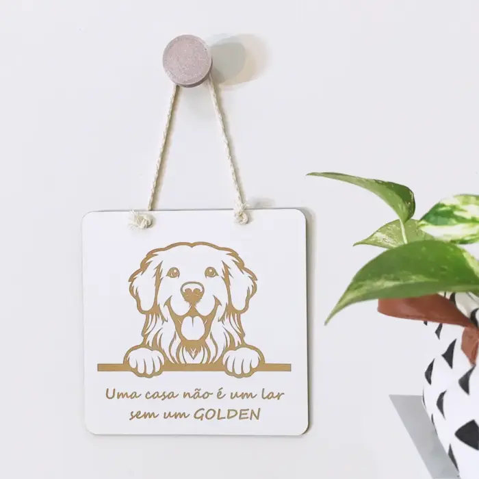 Quadrinho Decorativo Golden - Imagem 1