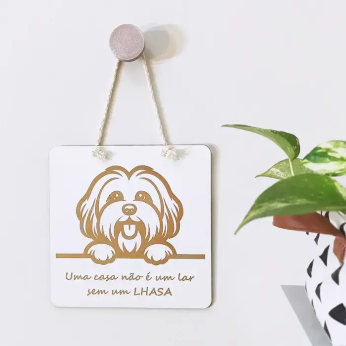 Quadrinho Decorativo Lhasa - Imagem 1