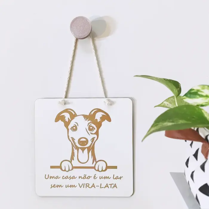 Quadrinho Decorativo Vira-Lata 3 - Imagem 1