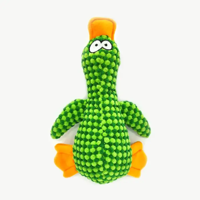 Brinquedo Pelúcia Pet Pato Verde - Imagem 1