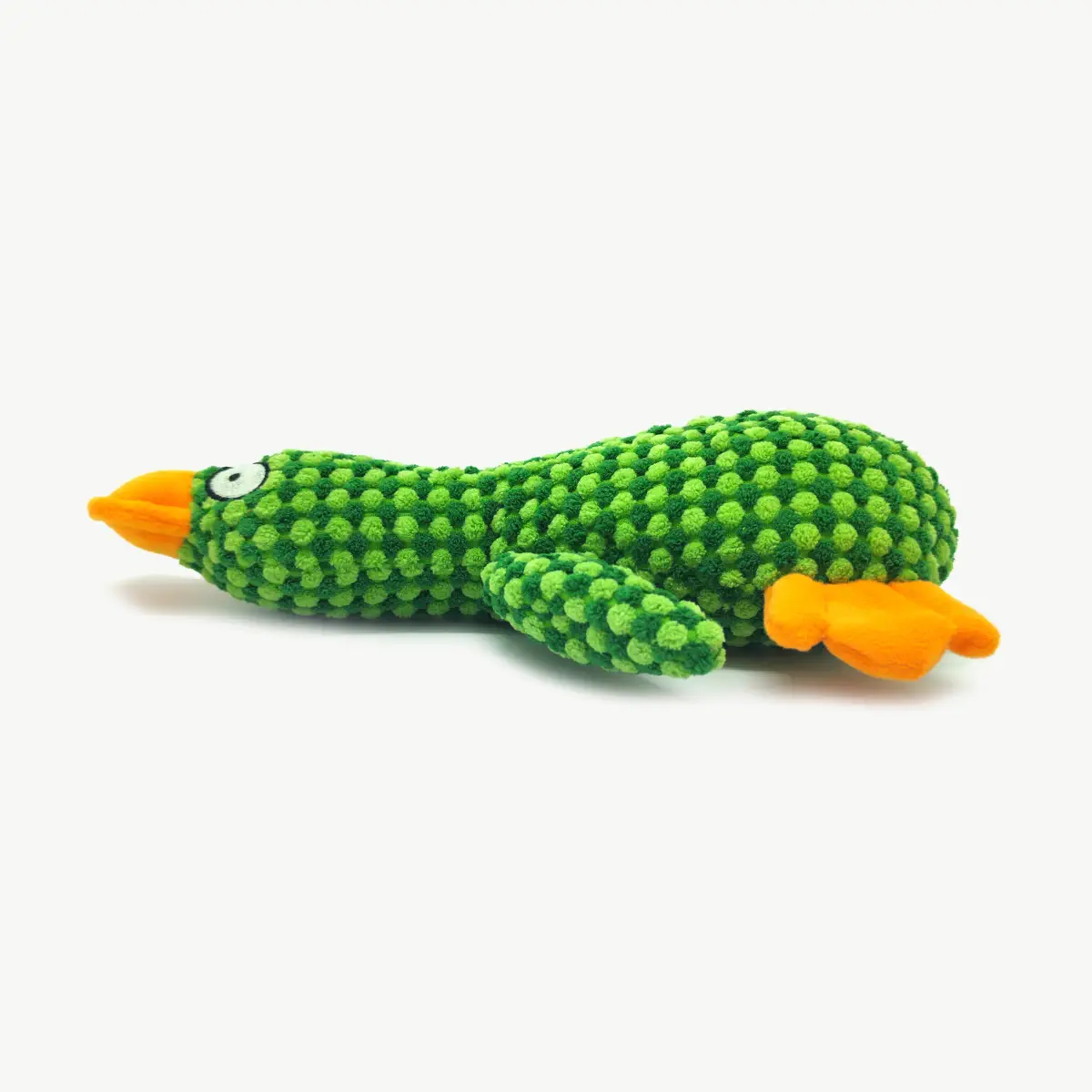 brinquedo-cachorro-pato_verde-p3 Brinquedo Pelúcia Pet Pato Verde - Imagem 3