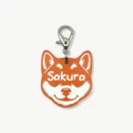 Tag de Identificação Shiba Inu