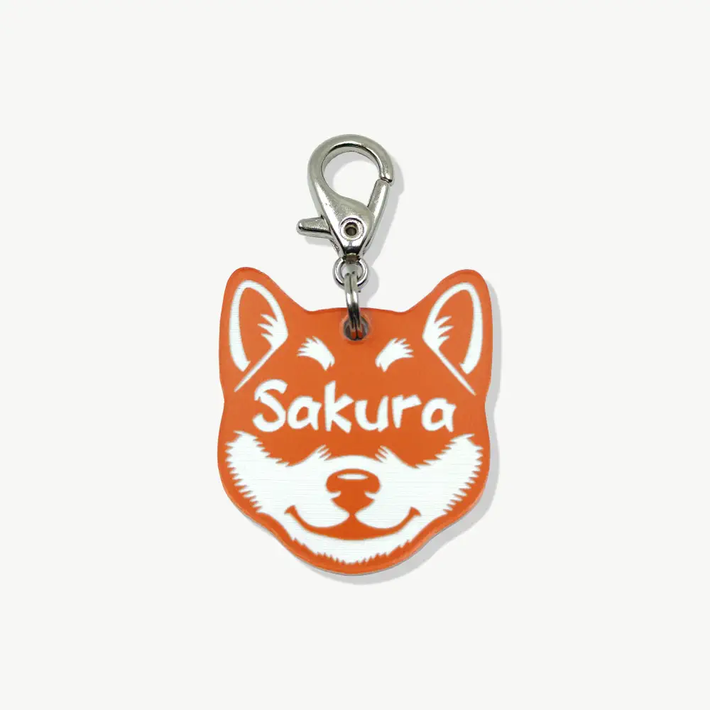 tag-de-indetificacao-pet-shiba Tag de Identificação Shiba Inu - Imagem 1