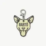 Tag de Identificação Vira-Lata (Orelha em Pé)