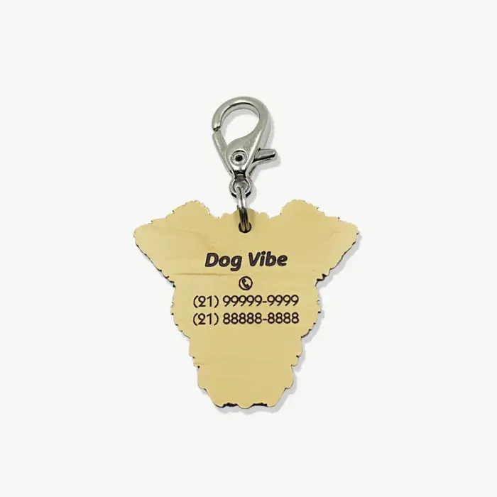Tag de Identificação Vira-Lata (Pelinho) - Imagem 2